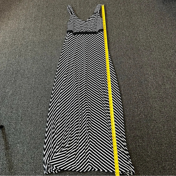 WHBM Striped Maxi Dress Sz S - Picture 7 of 7